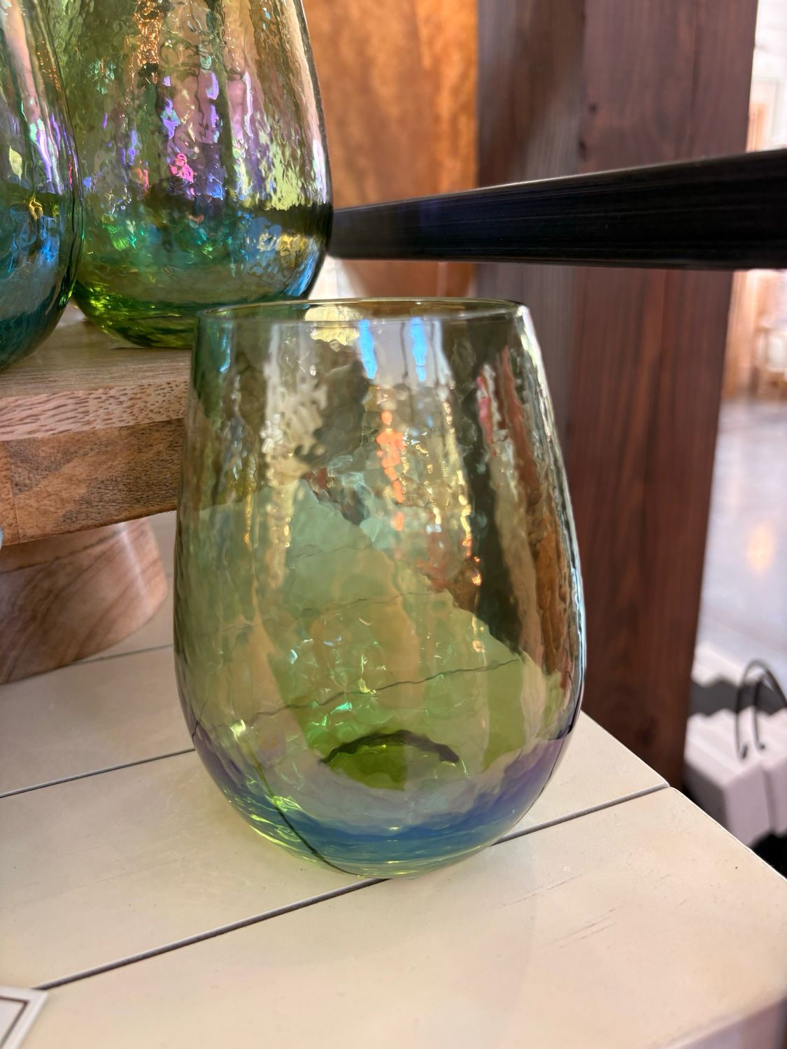 VG Stemless Green Luster