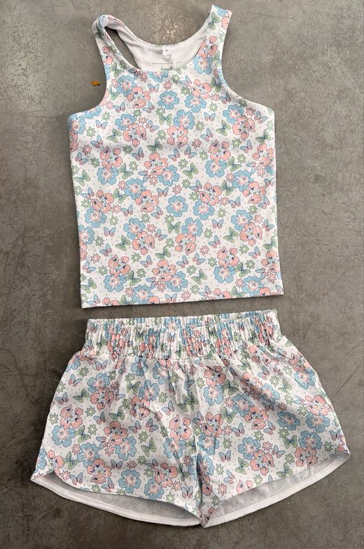 Butterfly Floral Shorts