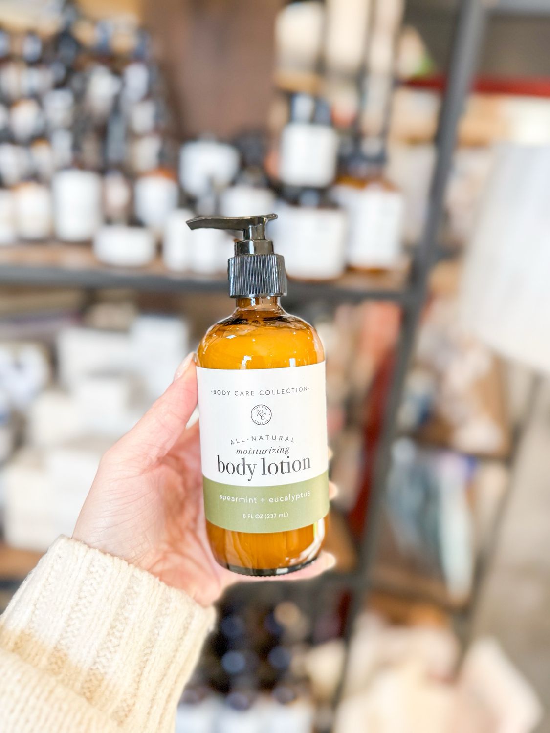 Body Lotion-Spearmint + Eucalyptus