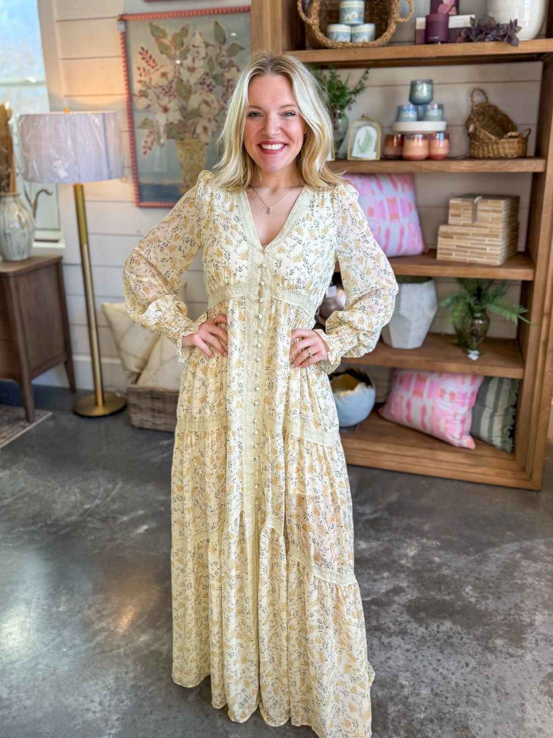 RD April Breeze Floral Dress