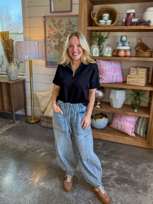 RD Denim Barrel Jeans