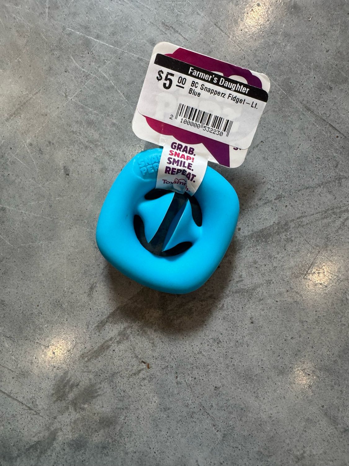 BC Snapperz Fidget-Lt. Blue