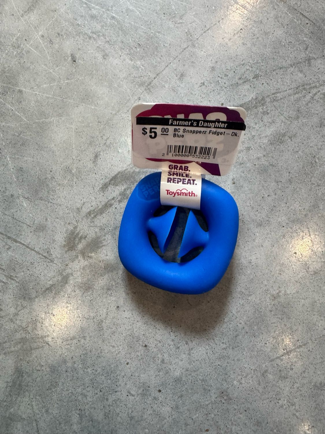 BC Snapperz Fidget-Dk. Blue