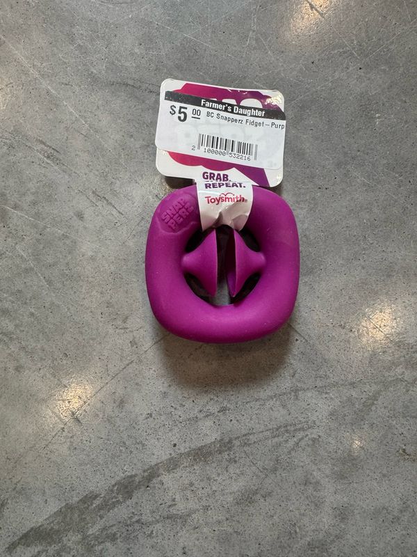 BC Snapperz Fidget-Purple