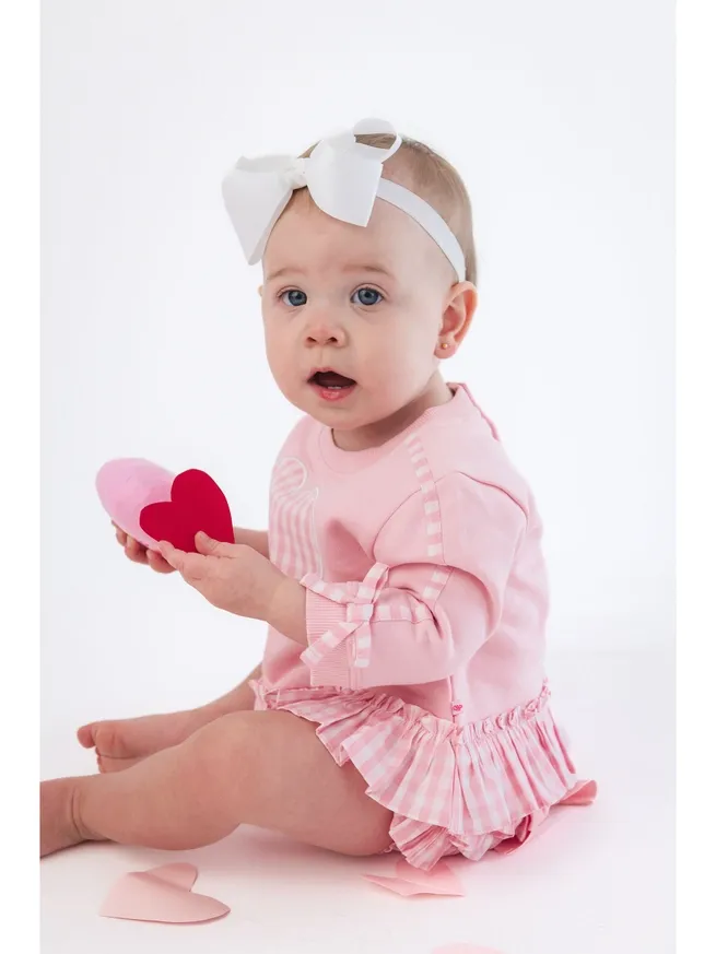 BC Heart Gingham Bloomer Set