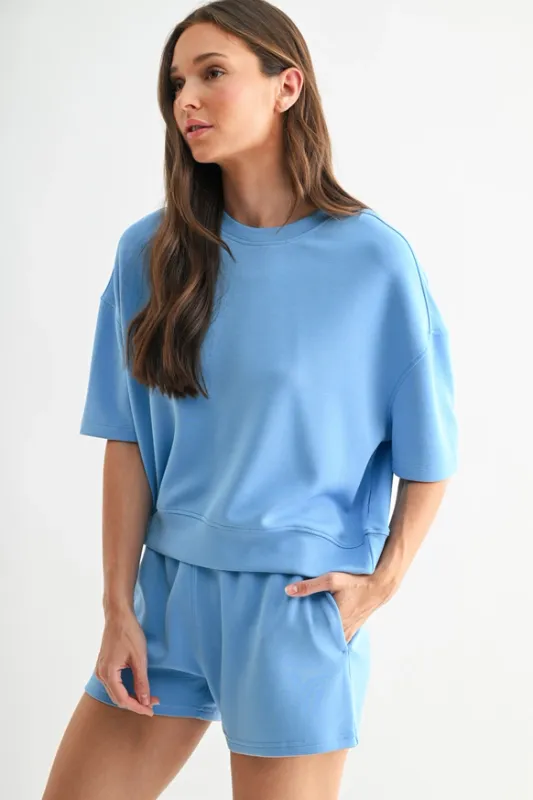 BC Laguna Scuba Lounge Set-Denim Drift