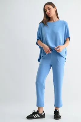 BC Laguna Cropped Pants-Denim Drift