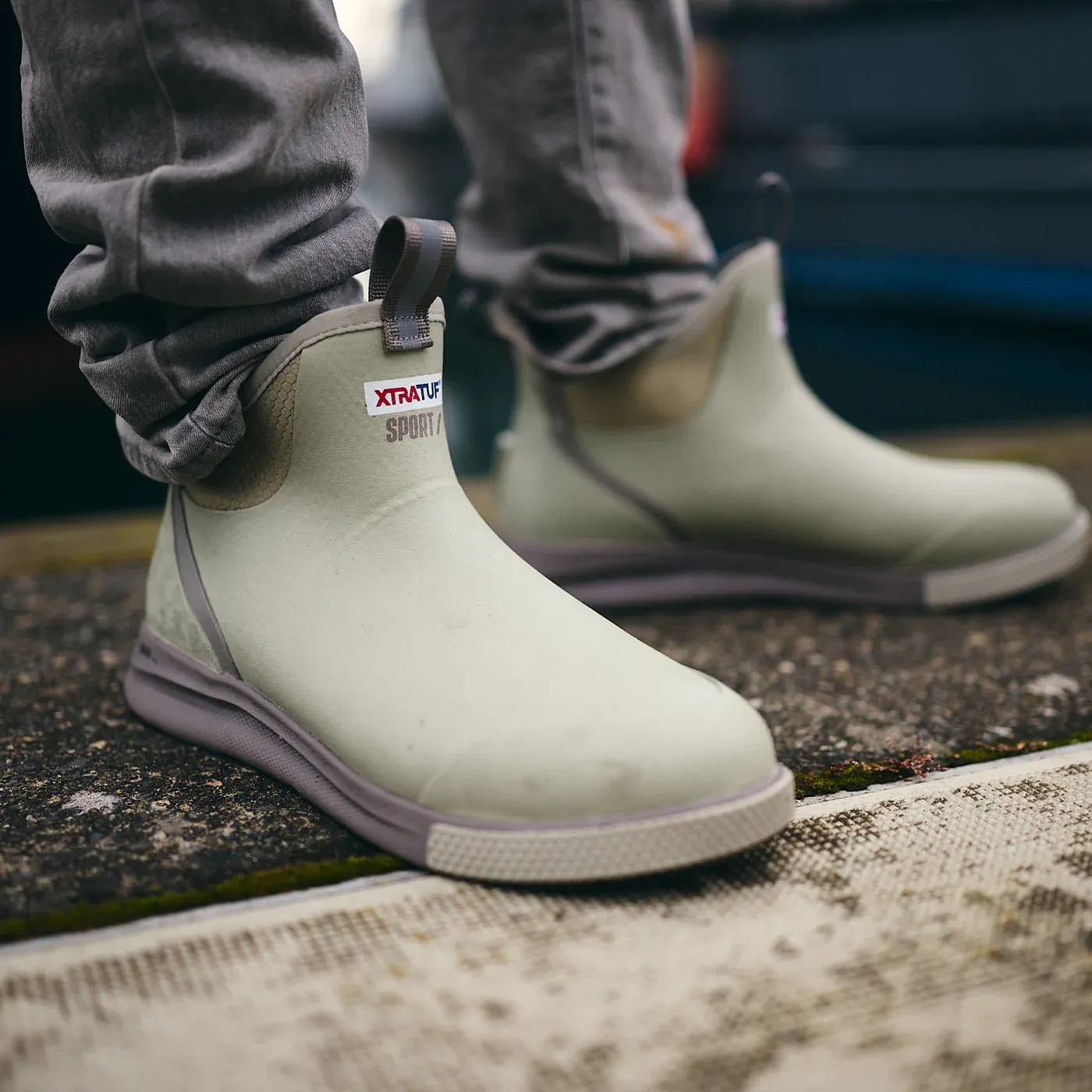 BC Men's Ankle Deck Boot Sport-Stone