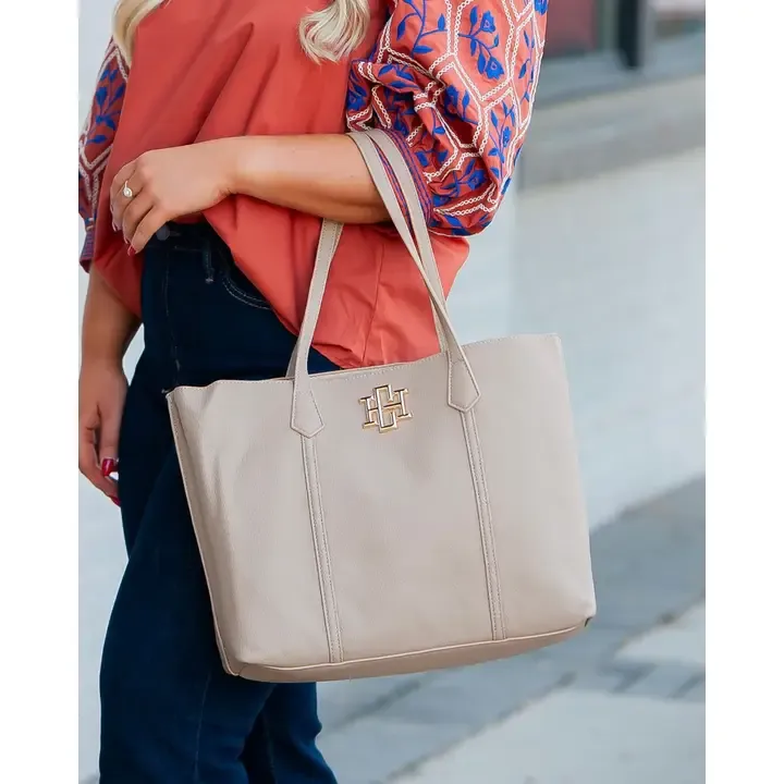 Heath Tote Bag Taupe