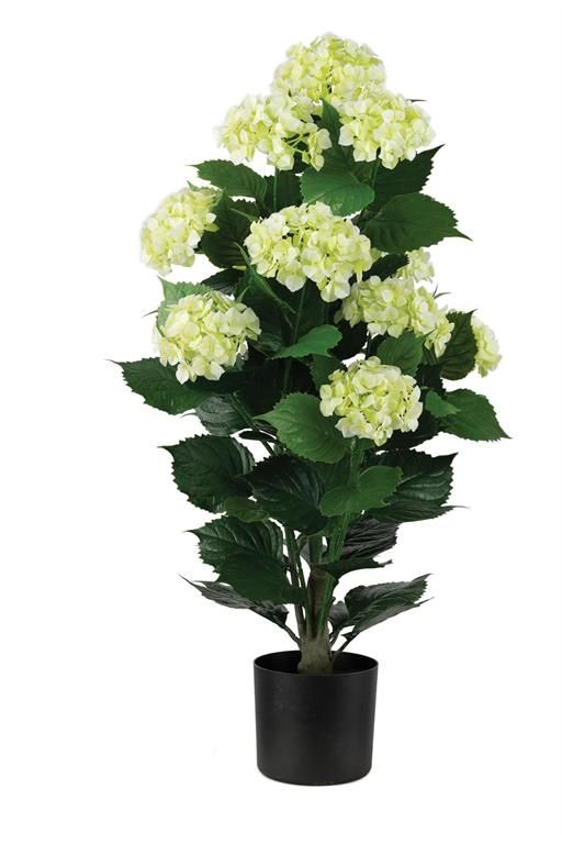 Hydrangea Bush 35.4" UV Proof-White/Green