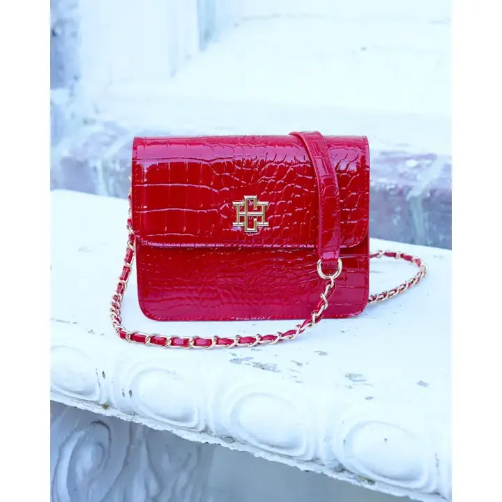 Evelyn Crossbody Red