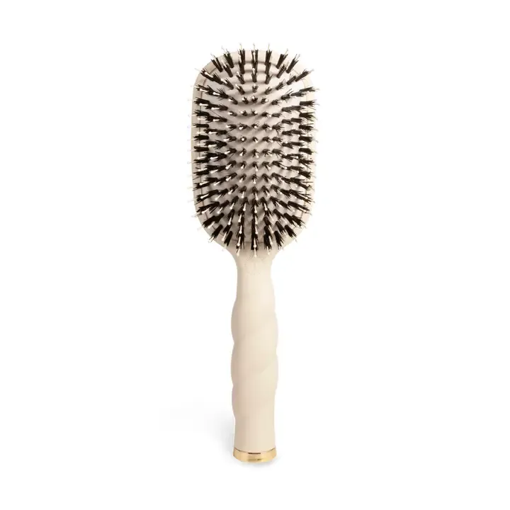Boar Bristle Hair Brush-Tan