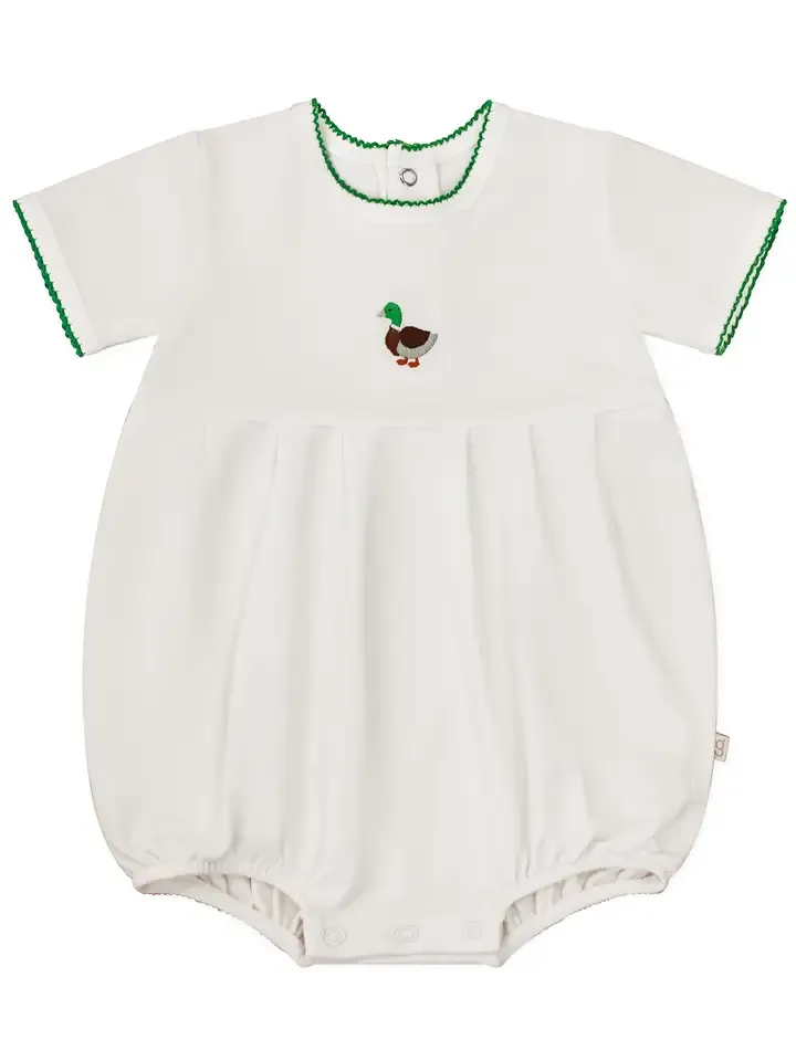 Pip Embroidered Bubble-Mallards