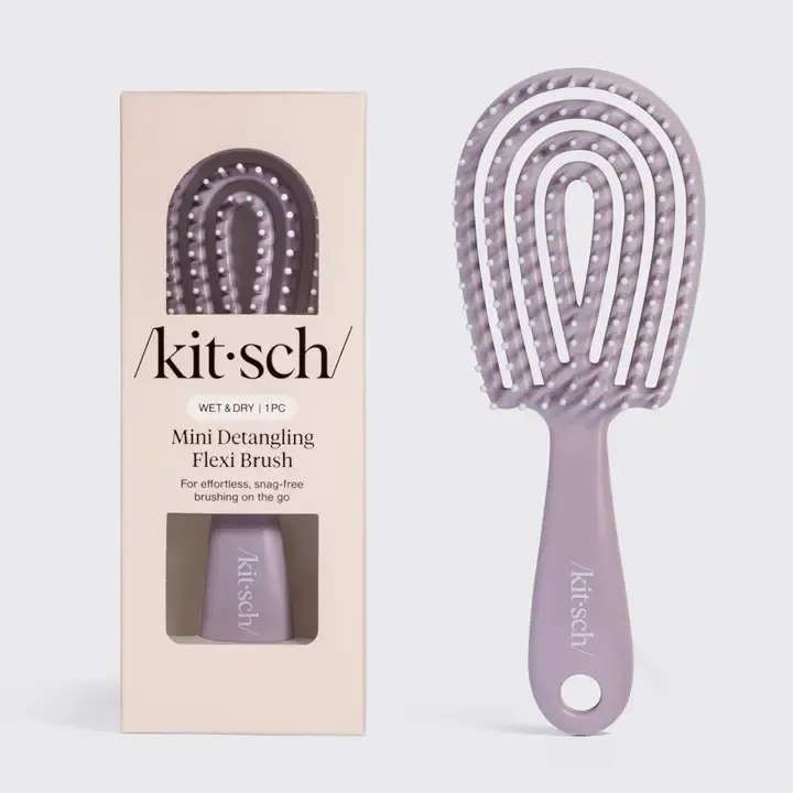 VG Mini Soft Violet Detangling Brush