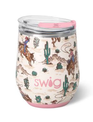 Giddy Up Stemless Wine Cup 12oz