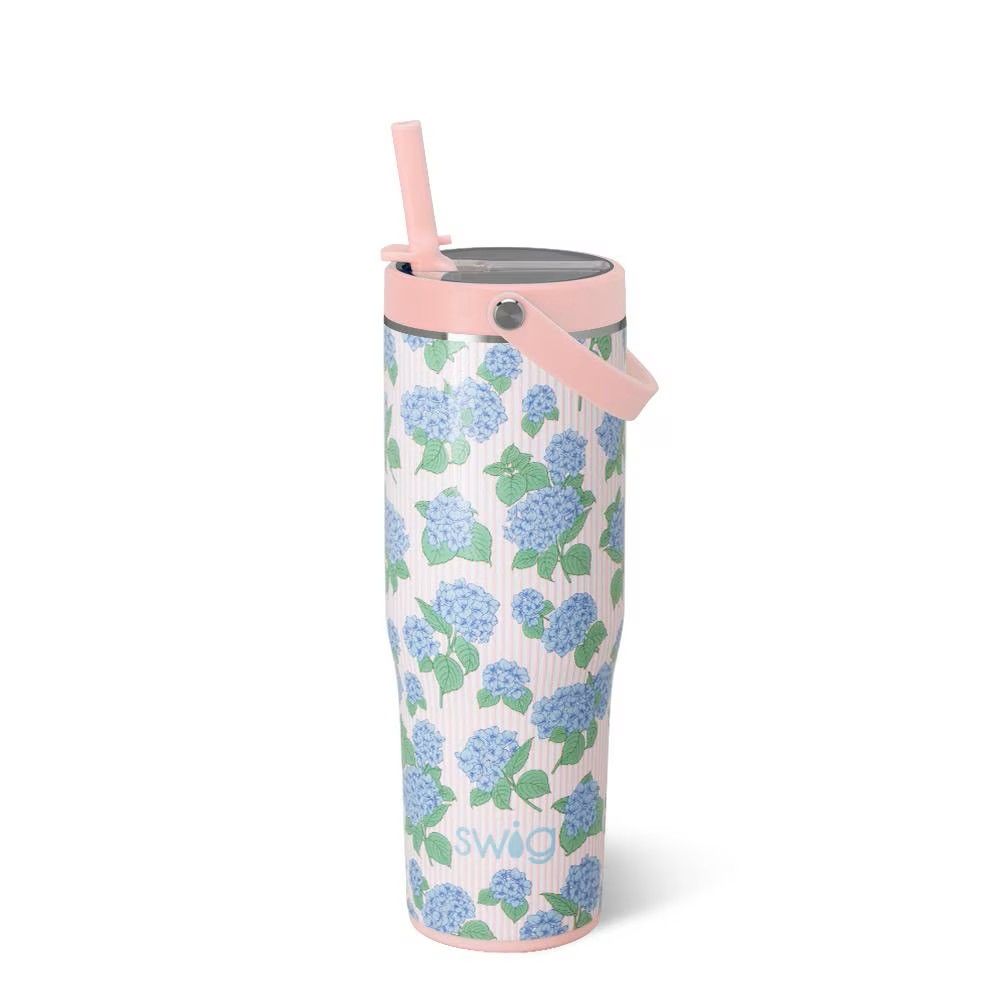 Hydrangea Leakproof To-Go Tumbler 30oz