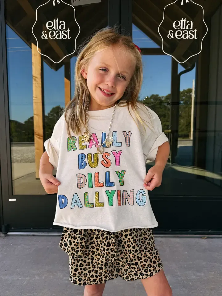 Girls Dilly Dallying Tee