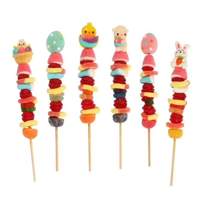 Easter Gummy Kabobs