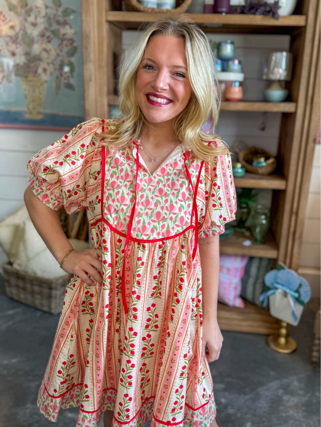 Cherry Blossom Babe Dress