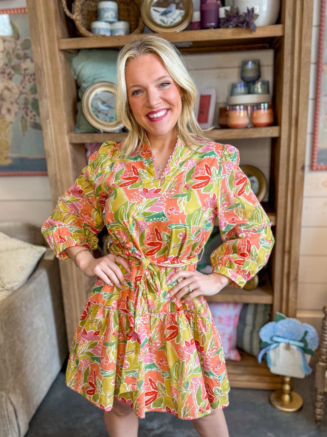 Floral Society Dress