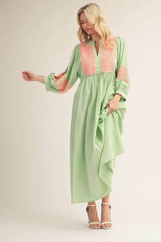 Pearl Lime Midi