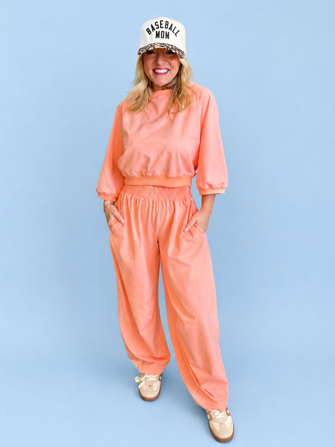 Jackie Apricot Top