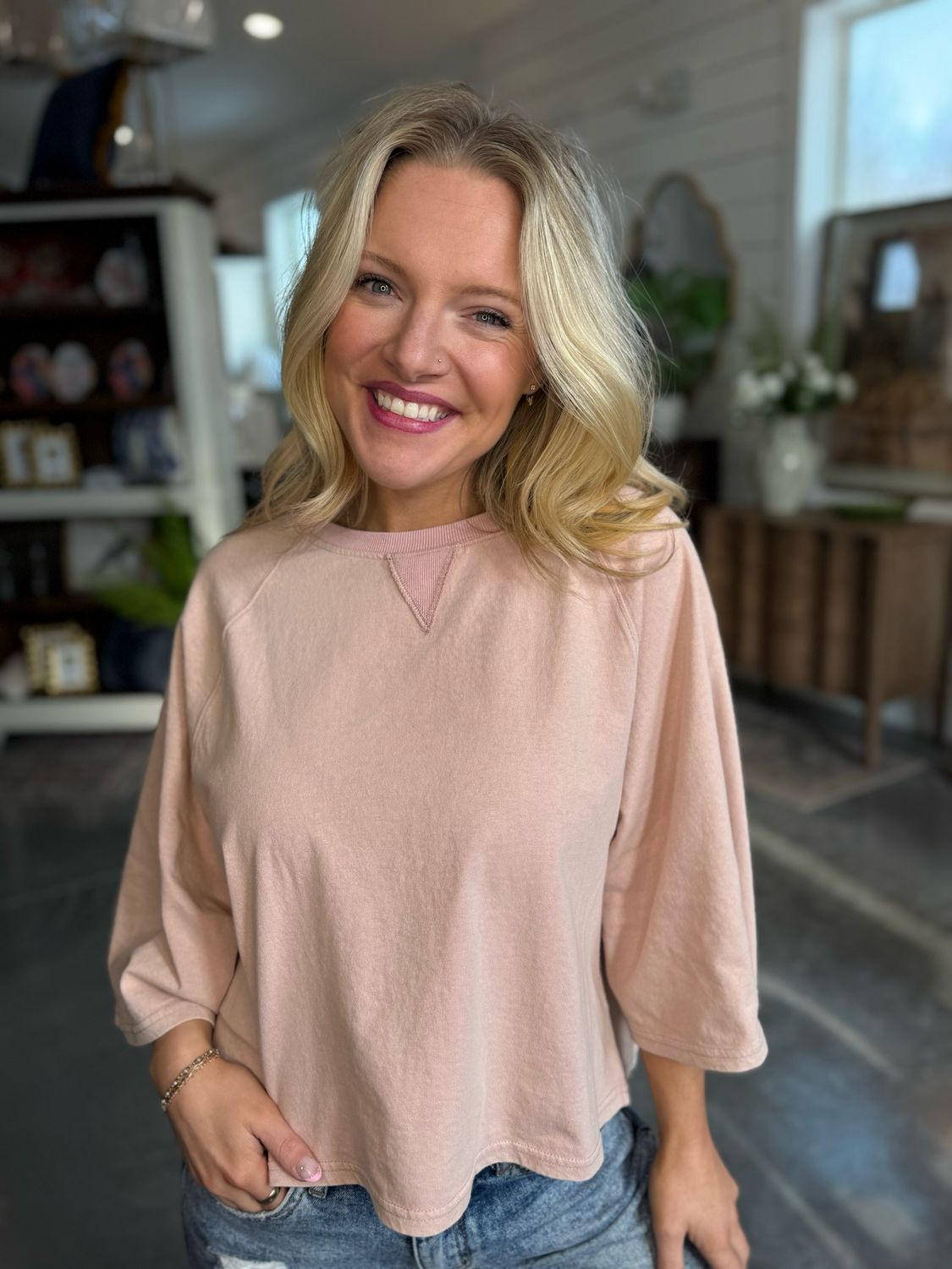 Love On the Line Top