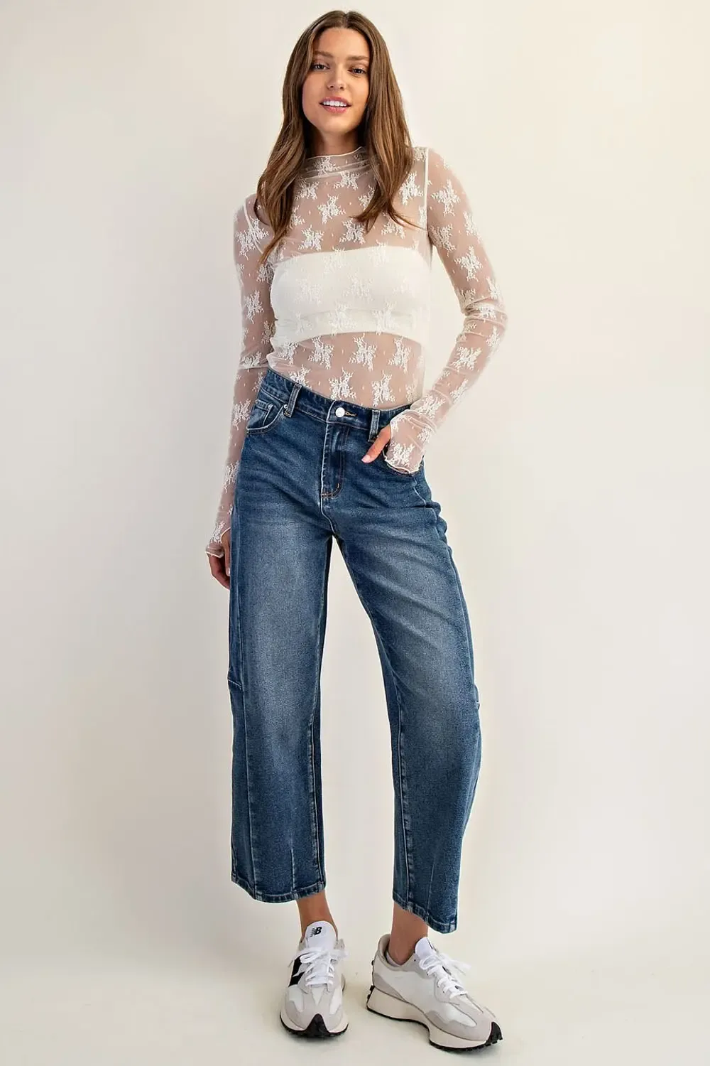 Soft Sky Denim Pants