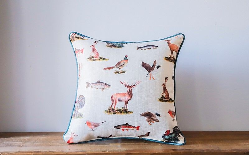 Wildlife Pattern + Piping