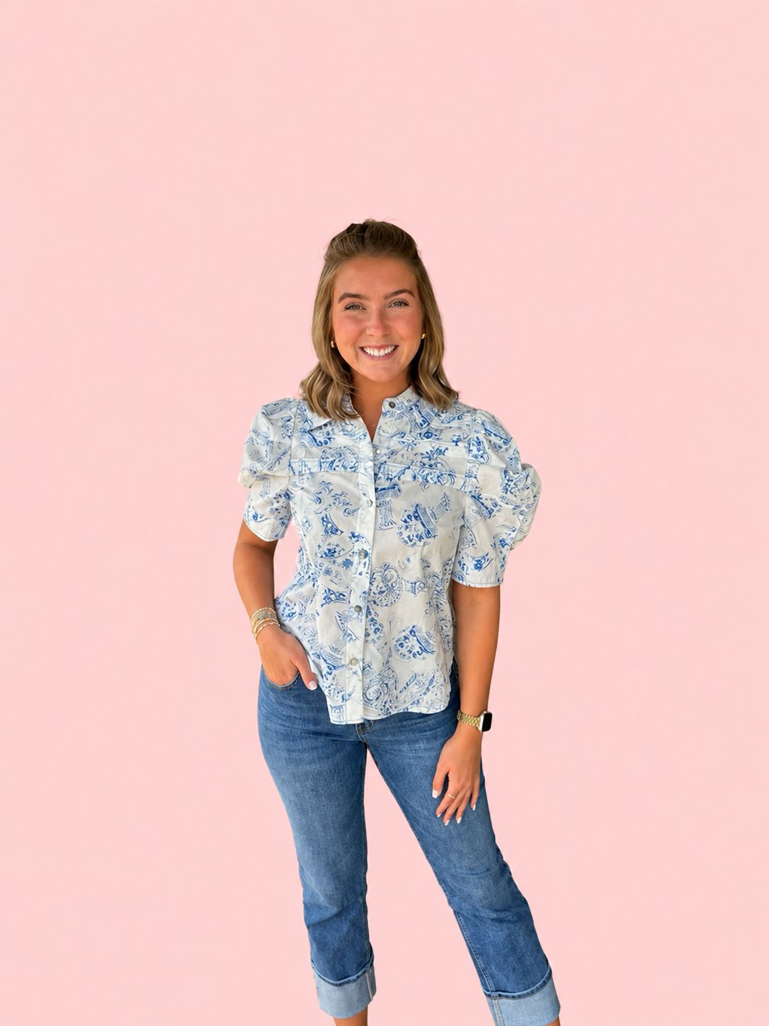 Eve Blue Top