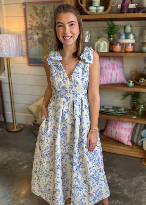 Charlotte Blue Dress