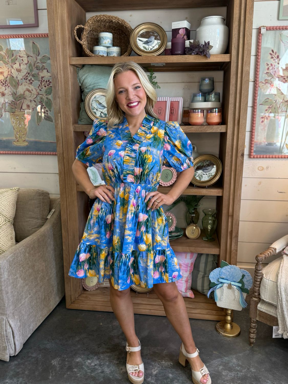 February Bloom Dress
