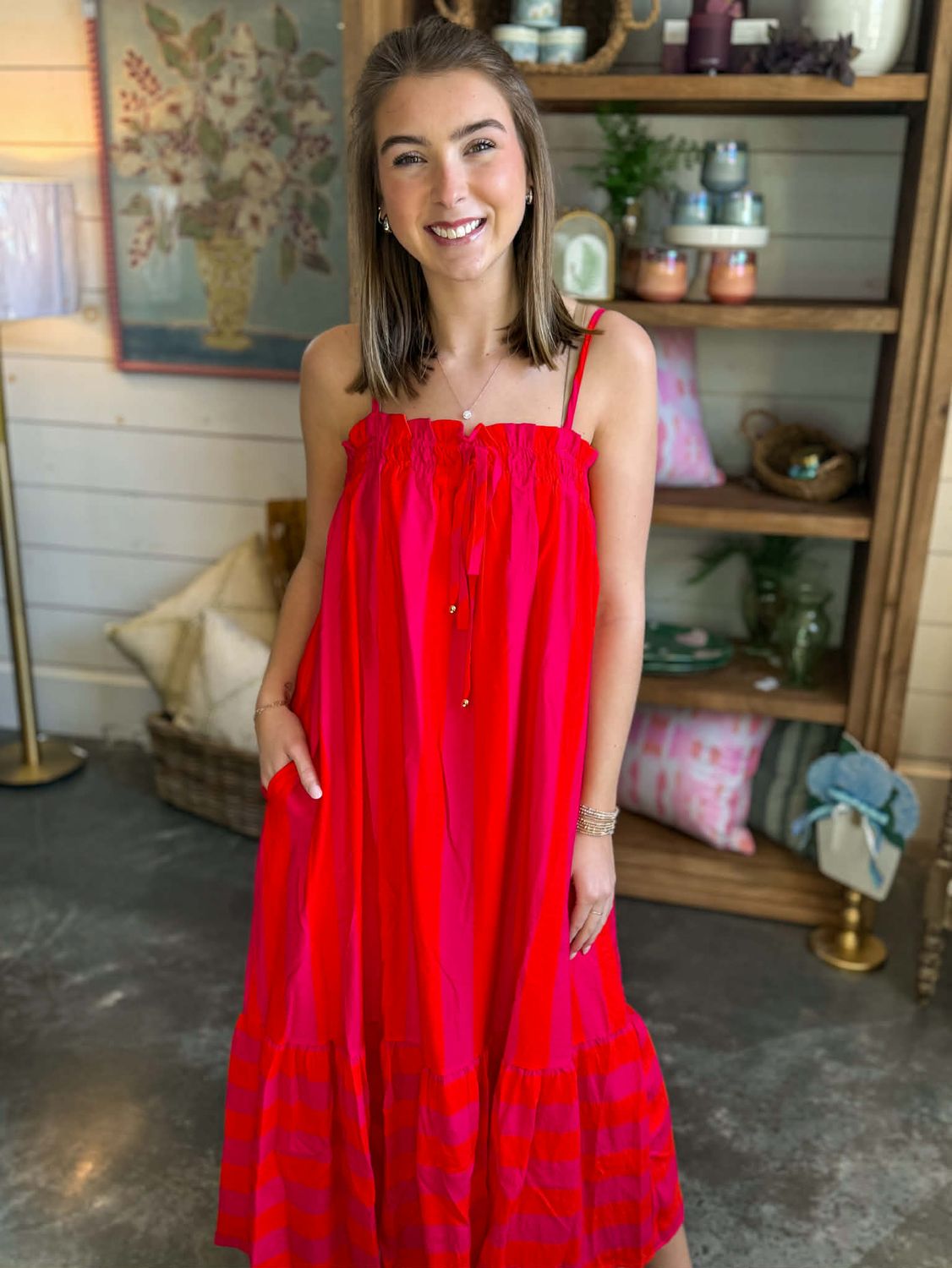 Jackie Bright Dress