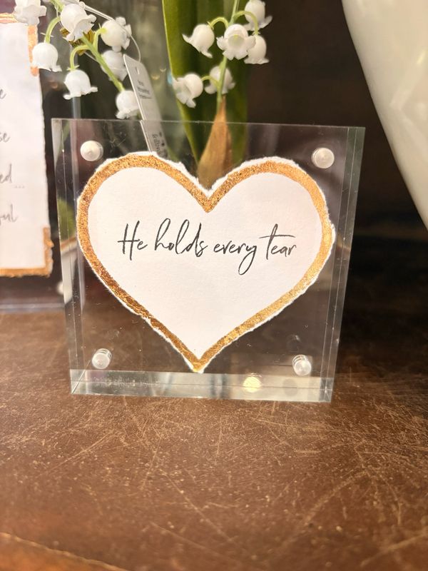 3x3 He Holds Every Tear