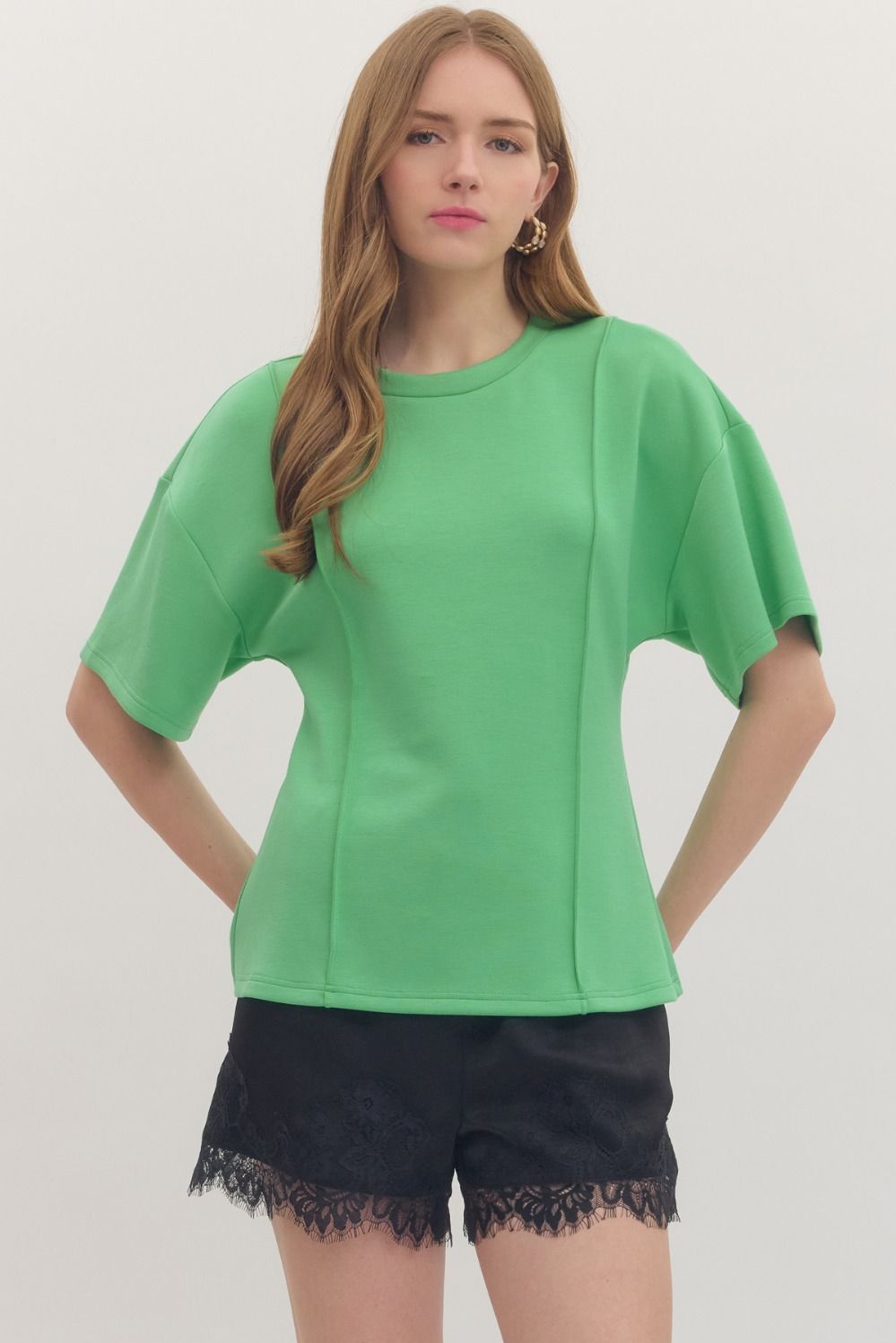 Meadow First Top-Green