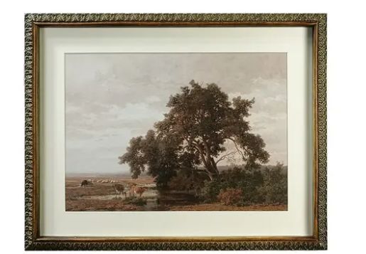 Old English Pastoral Frame 1