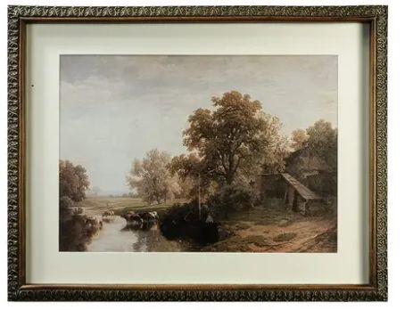 Old English Pastoral Frame 2