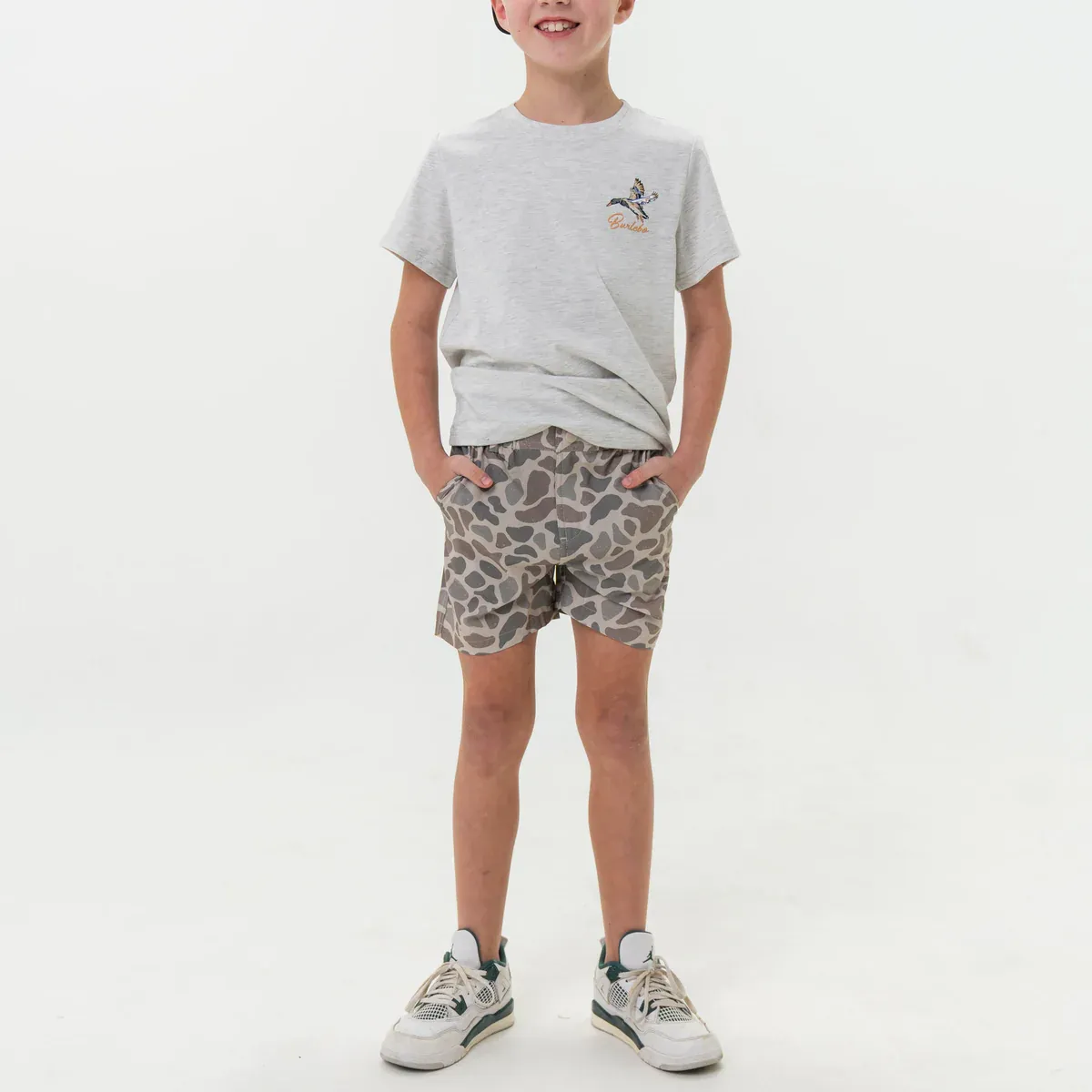 Youth Everyday Short-Deer Camo (Grey)
