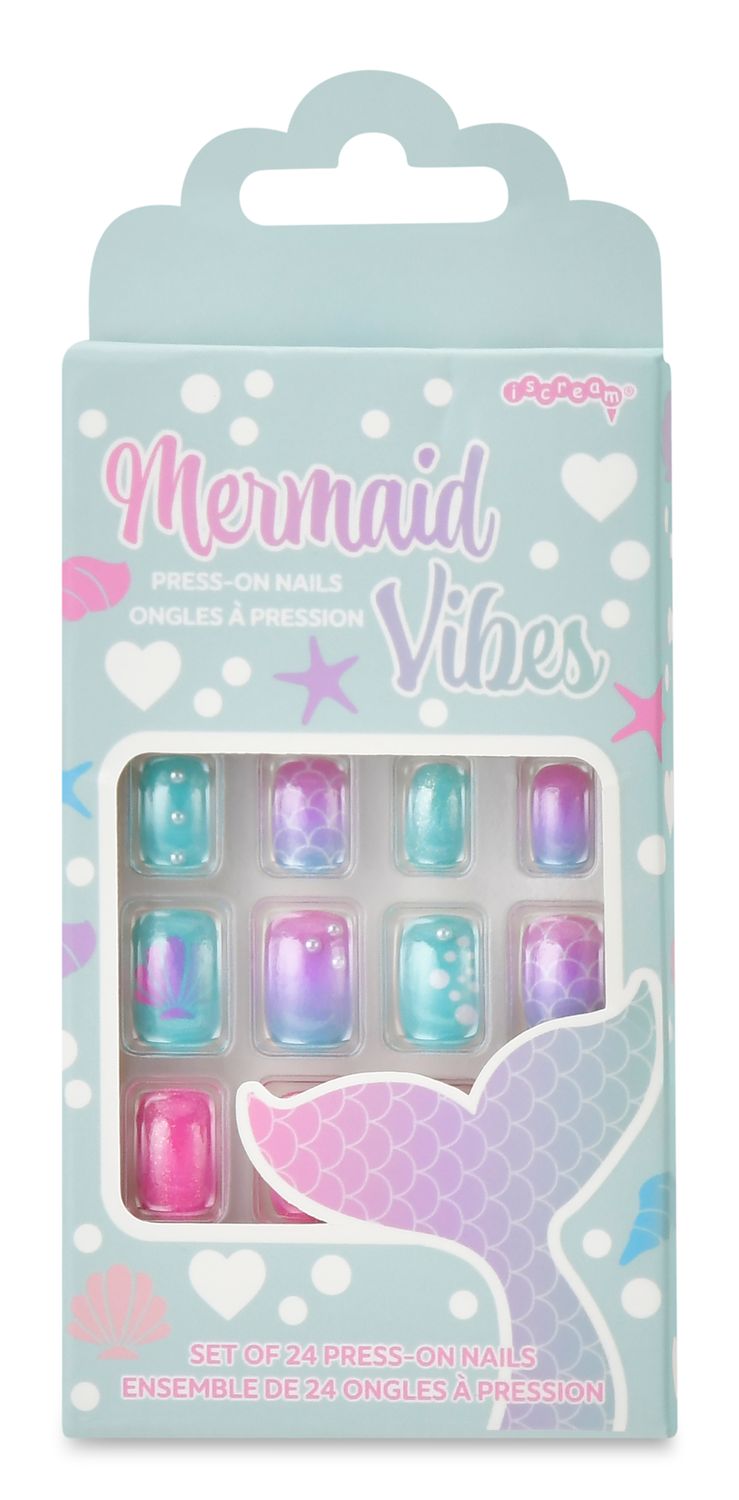 Mermaid Vibes Press-On Nail Set