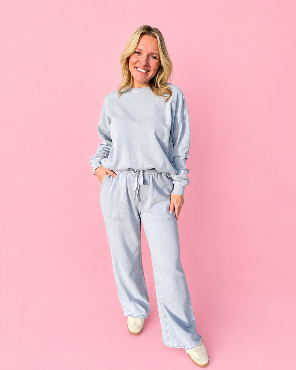 Connor Dusty Blue Sweatshirt