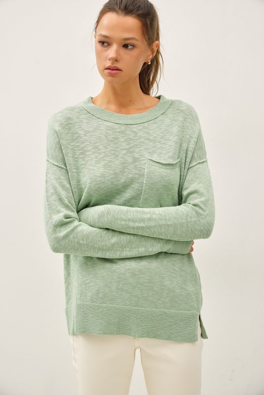 Rowan Mint Sage Sweater