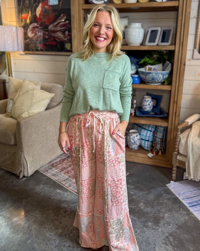 Rowan Mint Sage Sweater