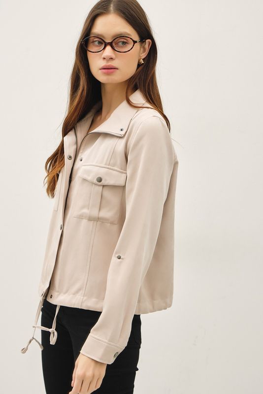 Zennia Natural Safari Jacket