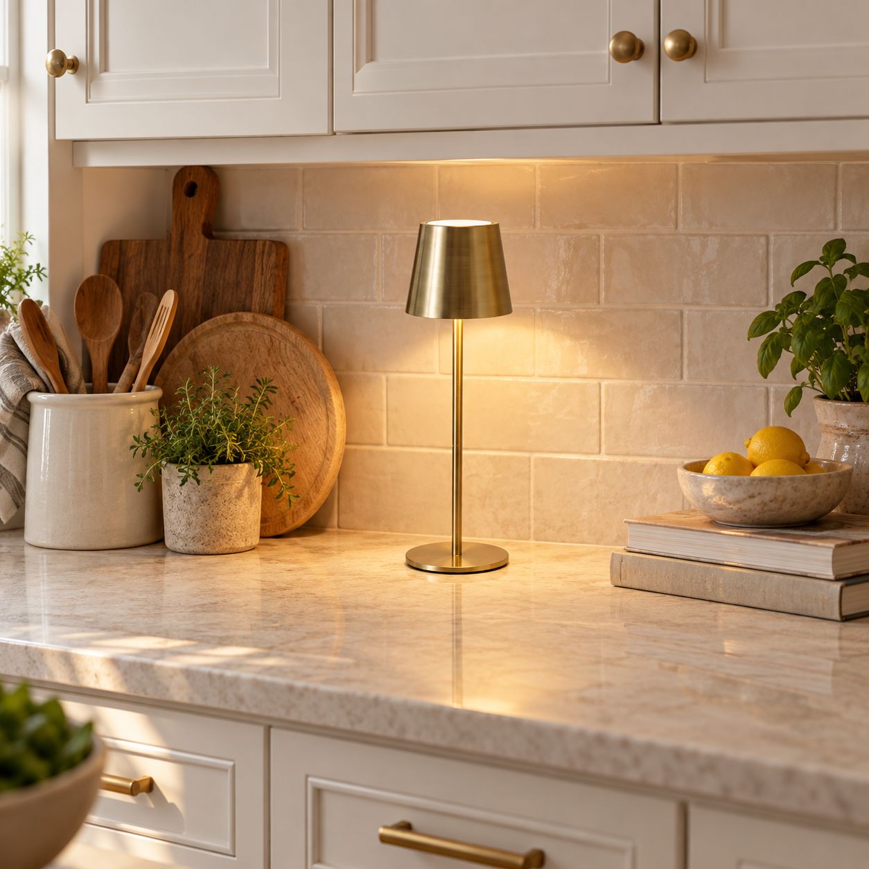 AH3750-Touch Sensor Gold Table Lamp