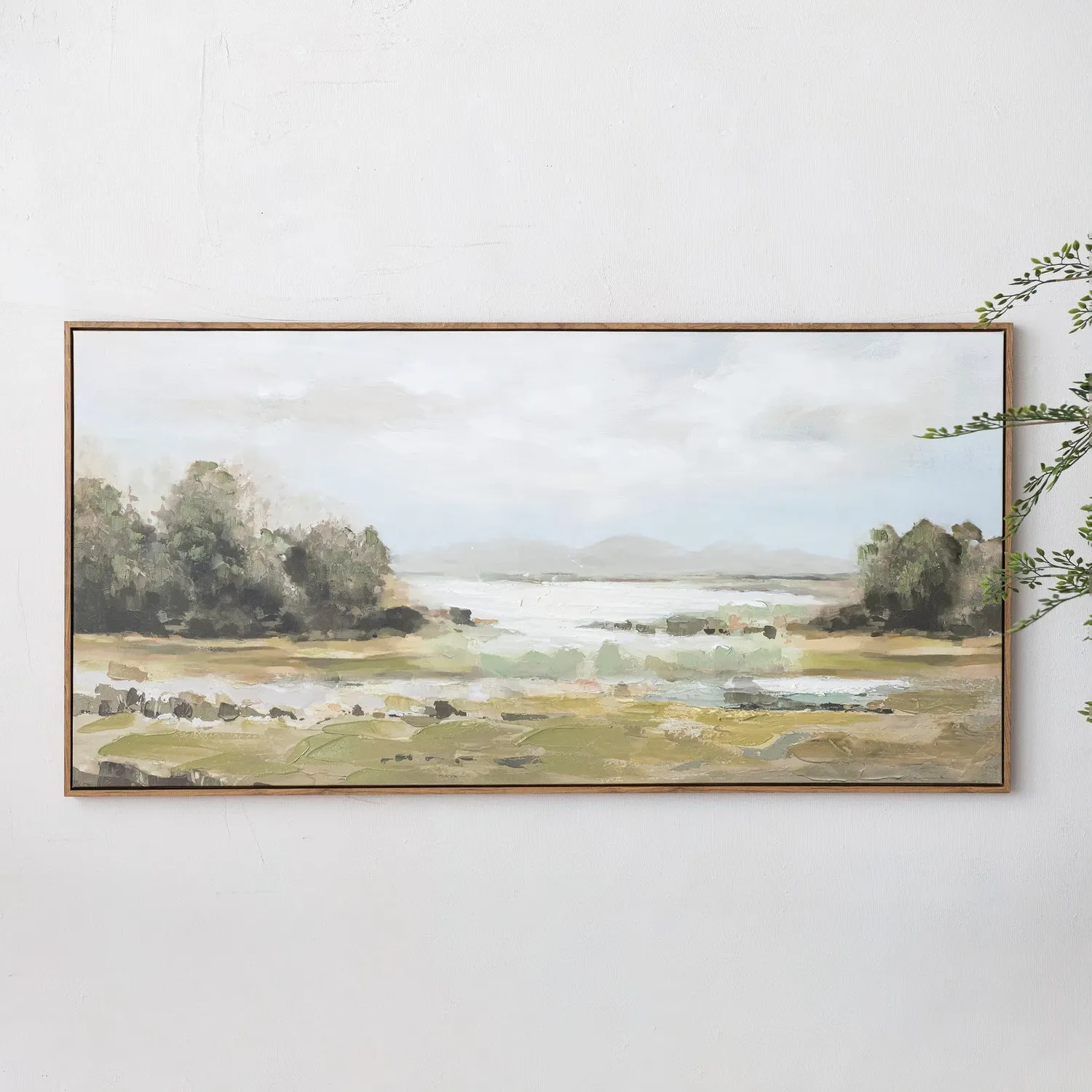 DG1859-Lanscape Wood Framed Canvas