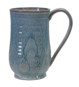 DG0478A-20oz Stoneware Mug-Lt Blue