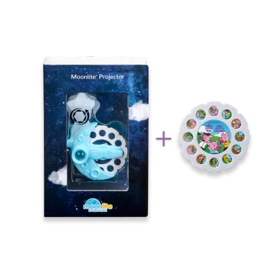 Moonlite Projector in Case w the Three Little Pigs