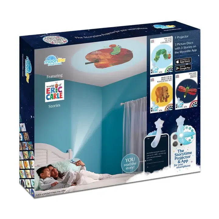 Eric Carle 3 Story Collection w Projector