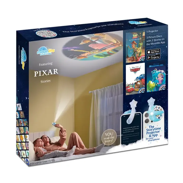 Disney Pixar 3 Story Collection w Projector