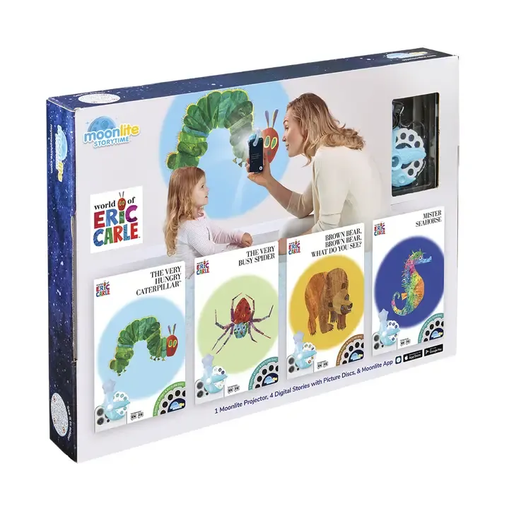 Eric Carle 4 Story Collection w Projector